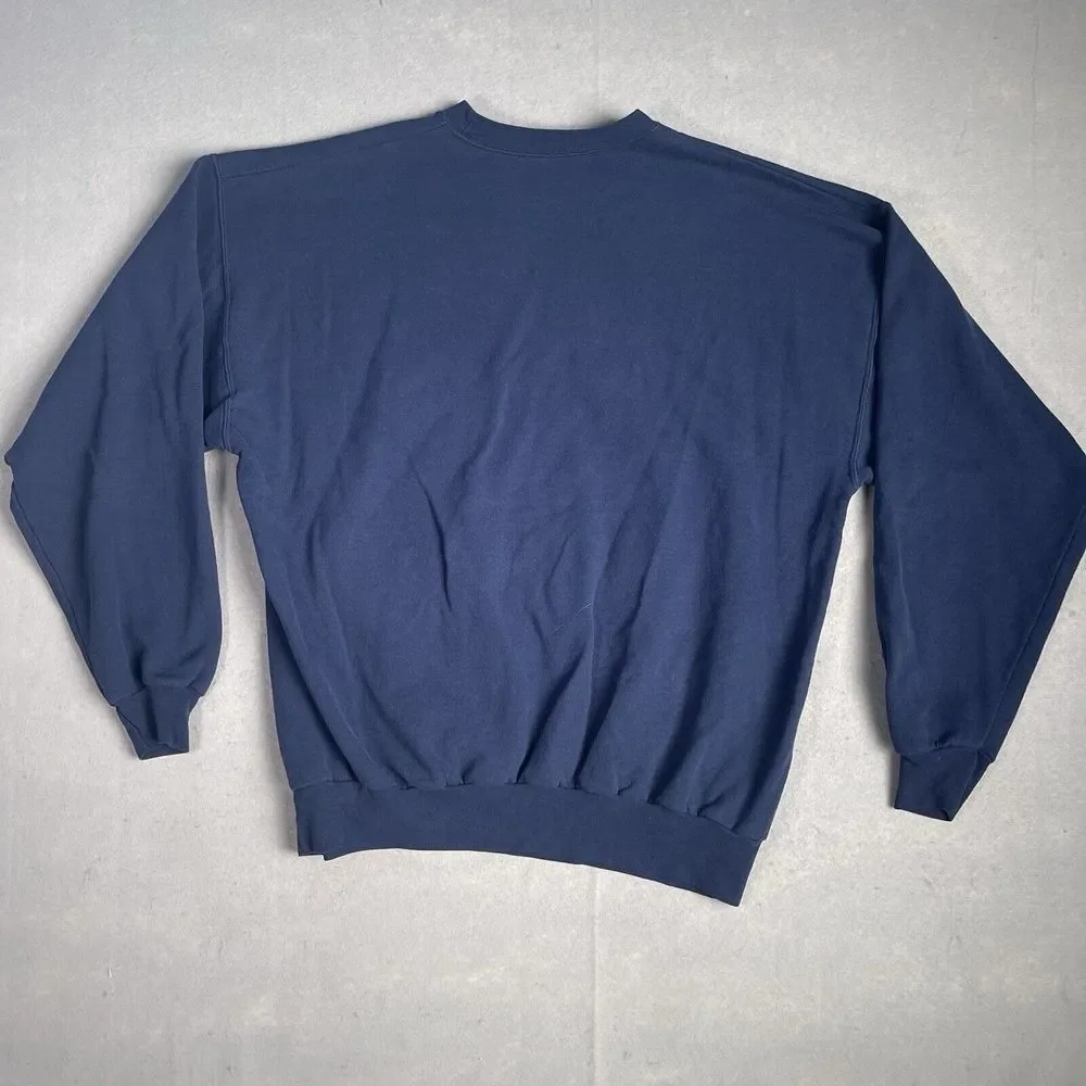 Walt Disney Resort 2015‎ Pullover Crewneck Sweater Men XL Blue
